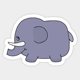 Cute Elephant Sticker